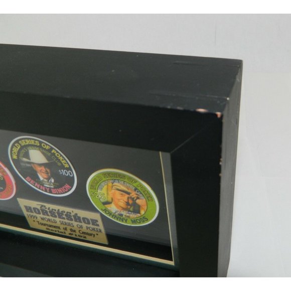 Binions 1999 World Series Poker Casino Chip Set Stu Ungar Johnny Moss B Binion - Picture 12 of 12